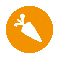 Karotte Sticker by Akademie für Gesundheitsberufe