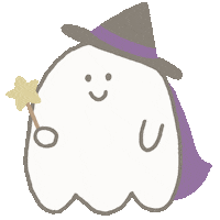 Halloween Ghost Sticker