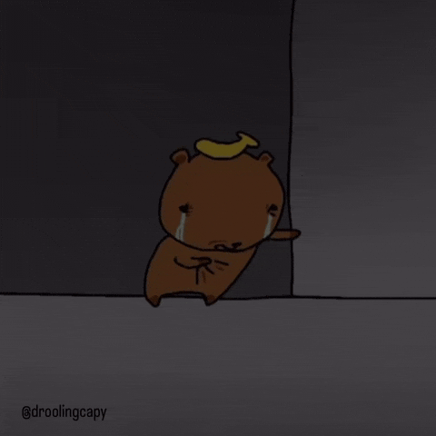 Droolingcapy sad rain dark pain GIF