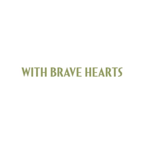 Brave Heart Sticker by Kappa Delta
