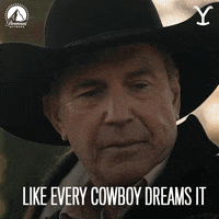 Paramount Network Cowboy GIF by Yellowstone
