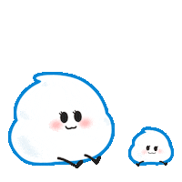findtoday bubble whip foam pompom Sticker