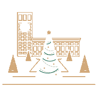 Merry Christmas Illustration Sticker by 15.100.17