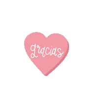 Corazon Gracias Sticker