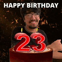 23Rd Birthday GIF
