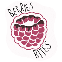 Bites Berries Sticker by Villalón Entretenimiento