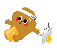 Scared Work Out Sticker by K Fry My