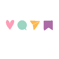 Social Media Love Sticker by Taty Miau