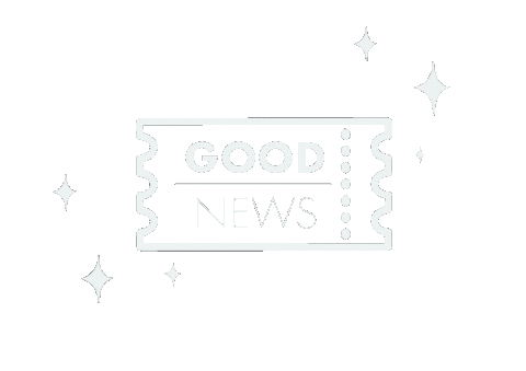GoodNewsPromotions goodnewsproductions goodnews ticket Sticker