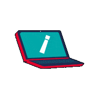 Work Computer Sticker by WEBJUMP