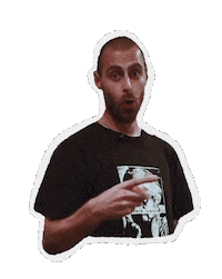 bananapintada pointing alex brainrack Sticker