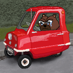 Sad Bear GIF by Bobo Memes