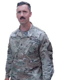 Staring Why So Serious Sticker by California Army National Guard