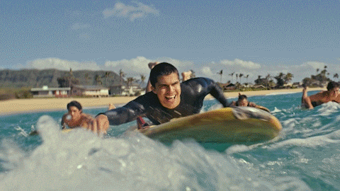 Surfboard Swimming GIF by FOX TV