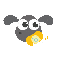 Shaun The Sheep What Sticker by Aardman Animations