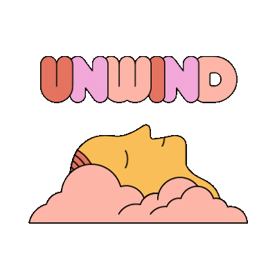 Unwind Bright Side Sticker by Facebook