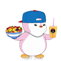 Fruit Luke Sticker by Pengu Juice Co.