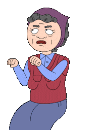 Over It Swim Sticker by Augenblick Studios