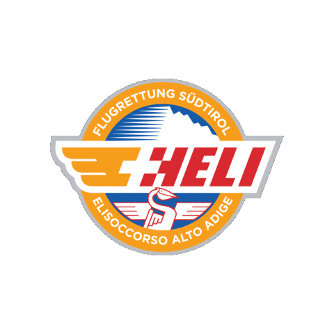HELISUDTIROL giphygifmaker rescue helicopter heli Sticker