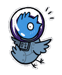 Bird Twitter Sticker