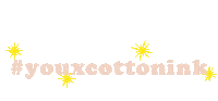 cottoninkofficial devon cottonink cotton ink youx Sticker