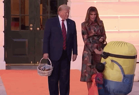Donald Trump Halloween GIF by GIPHY News