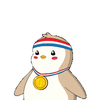 Penguin Yes Sticker by Pudgy Penguins