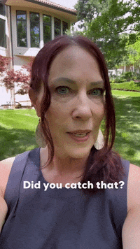 Did You Catch That GIF by Joyce Layman