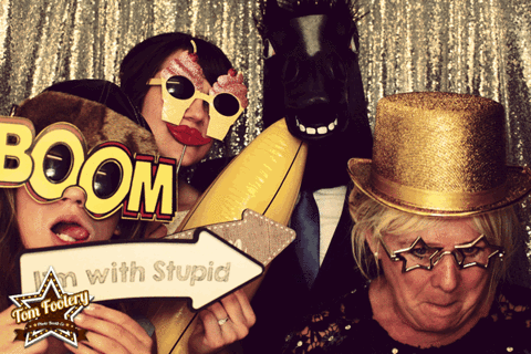 fun wedding GIF by Tom Foolery Photo Booth