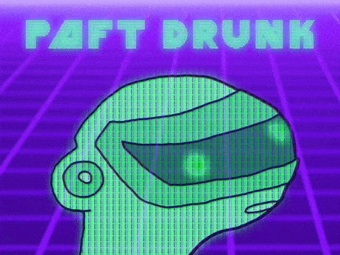 Paft_Drunk giphyupload meme glitch retro GIF