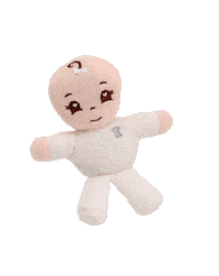 baby doll Sticker by MISO PUP