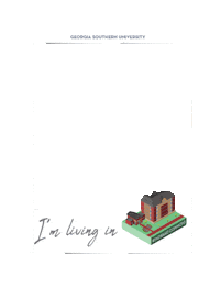 Moving College Life Sticker by Georgia Southern University - Auxiliary Services