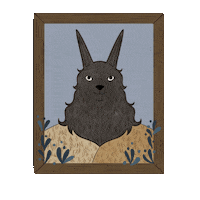 Dog Eating Sticker by Perecz Annabella