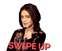 Bollywood Swipe Sticker by Luv Films