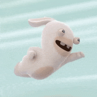 superhero flying GIF by Rabbids
