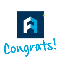 Inner Circle Congrats Sticker by Finance of America Mortgage