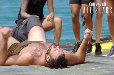 Tired Pants Off GIF by Australian Survivor