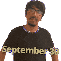 30 September Sticker