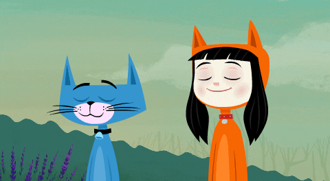 Friends Cats GIF by Kitty Is Not A Cat
