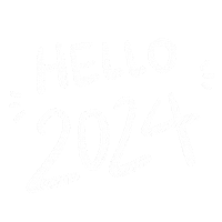 Ano Nuevo Lettering Sticker