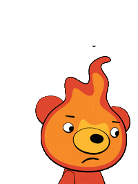 Bear Judging You Sticker by DeddyBears