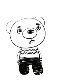 Bear Smile Sticker by DeddyBears