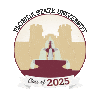 Gold Garnet Sticker by Florida State University