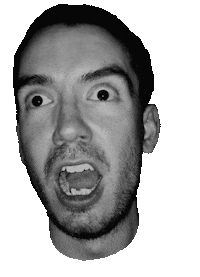 Scream Sticker