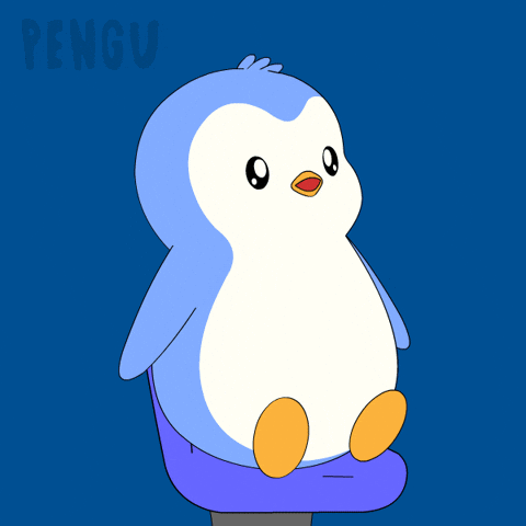 Confused Penguin GIF by Pudgy Penguins