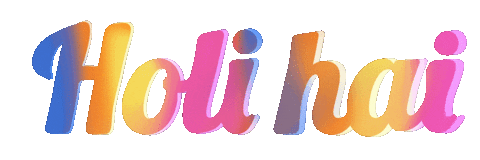 Holi Festival India Sticker