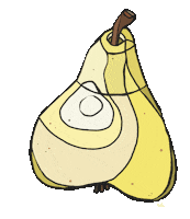 Fruit Pear Sticker