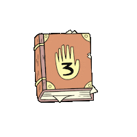 Gravity Falls Libro Sticker