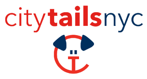 Dog Logo Sticker by City Tails NYC