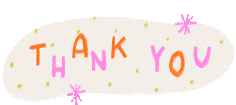 Thanks Merci Sticker